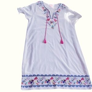 MARLEYLILY Mexicali Embroidered Dress -‎ Size Medium